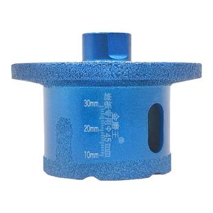 金磨王台盆开孔器岩板大理石台面水槽下水道钎焊双层开孔器钻头