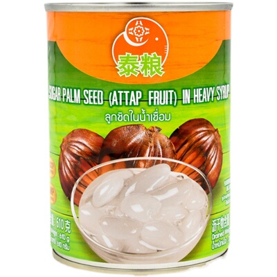 泰国亚答子棕榈果糖水罐头