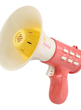 儿童录音变音扩音喇叭玩具