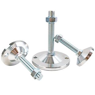 重型镀铬调节脚可调支撑脚杯地脚碳钢调整脚垫螺丝脚流水线设备16