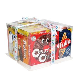 网红透明礼盒零食大礼包进口国产生日礼物送闺蜜女友女生仪式实用