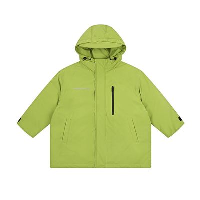 三防加厚90白鸭绒反光羽绒服外套