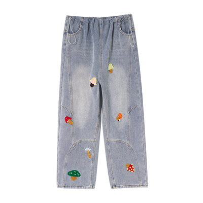 MASANON孕妇加绒牛仔裤冬外穿