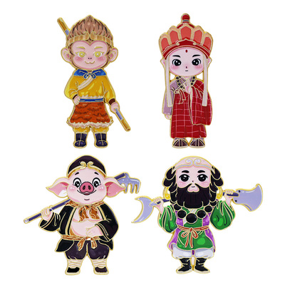 连云港西游景点木质合金冰箱贴