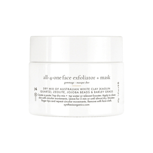 Synthesis Organics全能面部去角质磨砂面膜温和滋养柔滑清洁泥膜