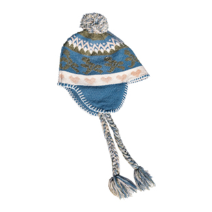 John snow滑雪帽子女男款毛线帽防风针织流苏装饰防寒保暖冬季