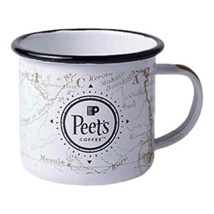 Peets皮爷复古搪瓷杯办公室挂耳咖啡专用杯创意水杯马克杯