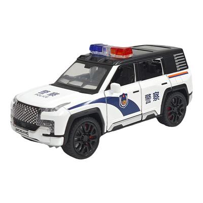 合金仰望U8警车玩具车