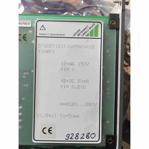 溢价-GTU0571S1F1U05A04K02共4只库存
