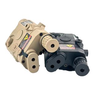 PEQ15多功能战术盒激光镭射线战术手电红外线玩具枪配件20-22MM