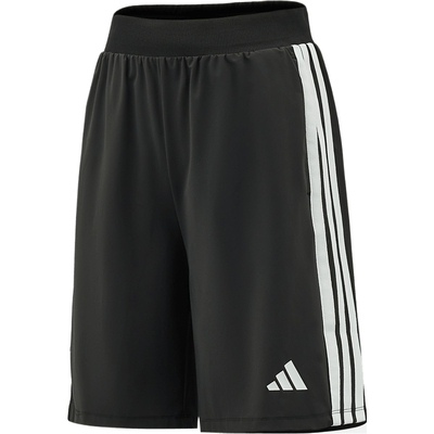 adidas阿迪达斯童简约经典百搭三条纹运动休闲短裤KZ0351