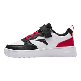 安踏童鞋儿童板鞋男童女童鞋2026春季小白鞋休闲中大童白色学生鞋