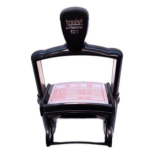 刻竣工图章新版定制订做工程条形章设计出图施工手写签名光敏回墨