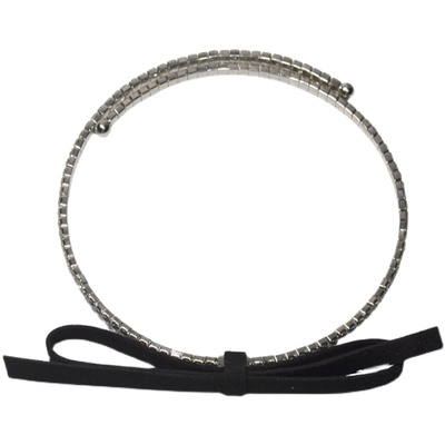 东大门韩国项圈闪钻配饰锁骨链