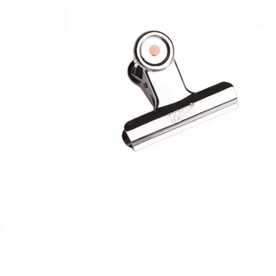 晨光不锈钢夹子办公单据票据固定器强力书本文件资料金属铁夹子晾衣夹大号中号文件夹小夹子迷你办公用品外卖