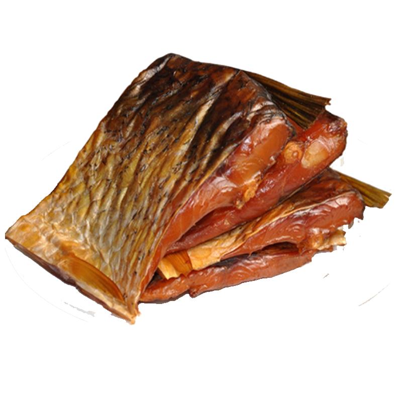 正宗煙熏臘魚湖南特產農家自制魚塊干貨特色臘味魚干臘肉咸魚4斤