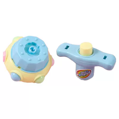 儿童发光玩具莲花陀螺