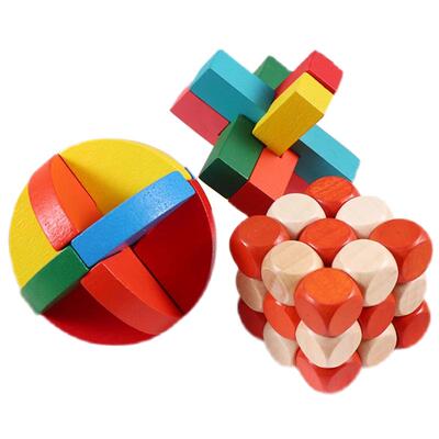 孔明锁鲁班锁全套儿童成人益智