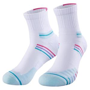 维罗帝专业实战篮球袜男美式精英短筒毛巾底运动袜2双