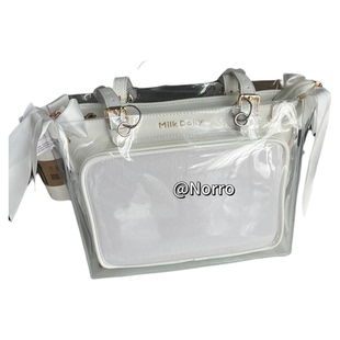 浮游猫维多利亚痛包保护套pvc透明收纳袋防尘保护壳