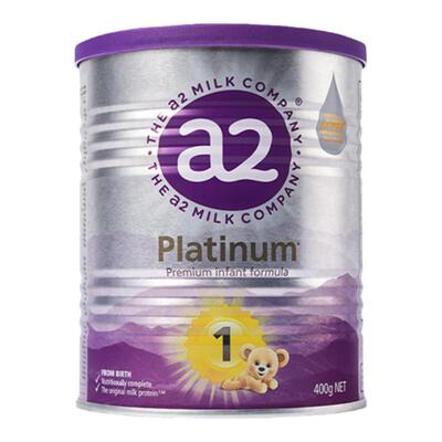 a2紫白金婴儿配方奶粉1段400g