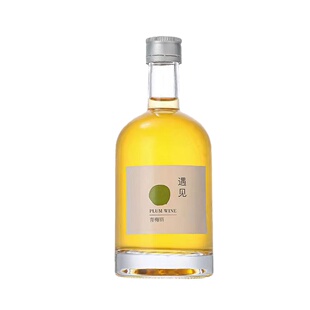 伏特加梅见玻璃瓶果酒白酒分装瓶饮料瓶青梅杨梅酒瓶密封定制标签