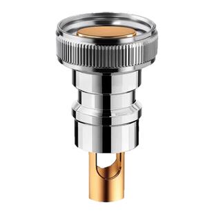 洗衣机水龙头自动止水阀防止脱落水嘴转接头全铜专用家用4分配件