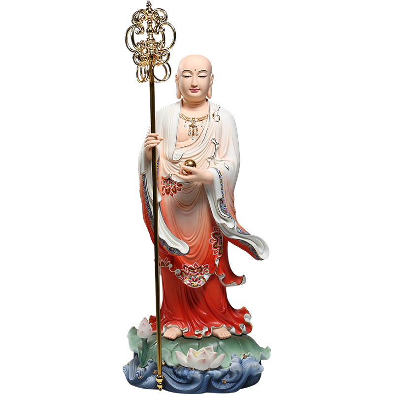 锵锵陶瓷高档彩绘西方三圣像