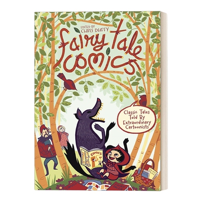 英文原版 Fairy Tale Comics Classic Tales Told by Extraordinary Cartoonists 童话漫画 由杰出漫画家讲述的经典故事 进口书籍