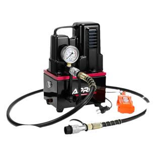 安普力便携式电动液压泵QQ-700新款小型电动超高压电磁阀油压泵浦