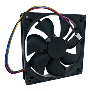 放映机配件风扇YW12025012BH 12025 12V0.46A 12CM4线PWM温控风扇