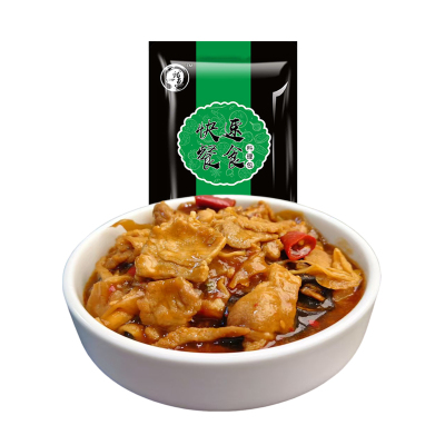 水煮肉片猪瘦肉片麻辣下饭重口味