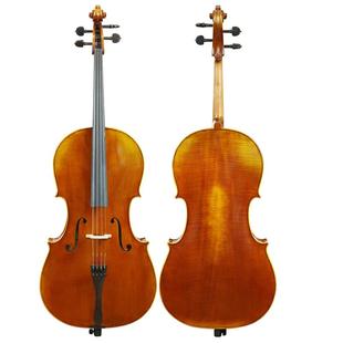 曹氏大提琴 纯手工制作 云杉 枫木专业级学生专用大提琴STC-600