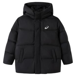 ASICS/亚瑟士羽绒服女童冬季新款三防加厚保暖短款羽绒服外套百搭
