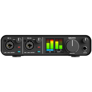 MOTU马头M2声卡M4 MK5专业音频接口乐器吉他录音编曲直播外置声卡