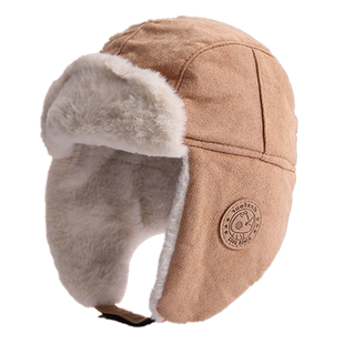 儿童帽子秋冬季男童雷锋帽女童护耳帽冬天宝宝保暖防风小孩套头帽
