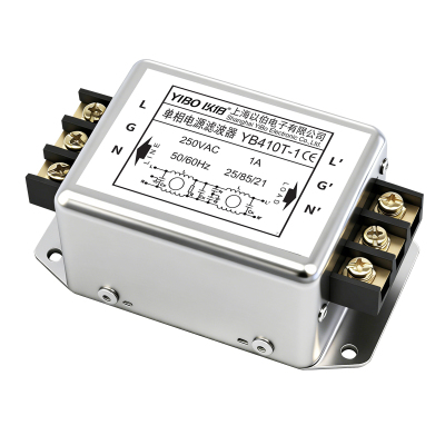 以伯单相双级抗干扰电源滤波器