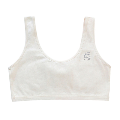 女童内衣发育期小学生纯棉背心薄