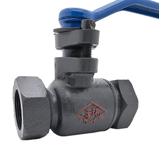 Q11M-16耐高温铸铁球阀 蒸汽导热油开关DN40一体式4分DN25丝扣6铁