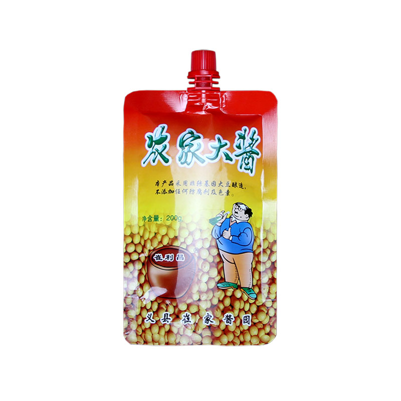 锦州义县东北大酱崔利昌农家大酱200g*8袋咸酱蘸菜酱黄豆酱调味酱