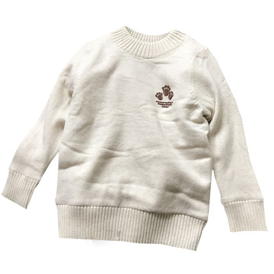 儿童加绒毛衣大童190快活龙秋冬