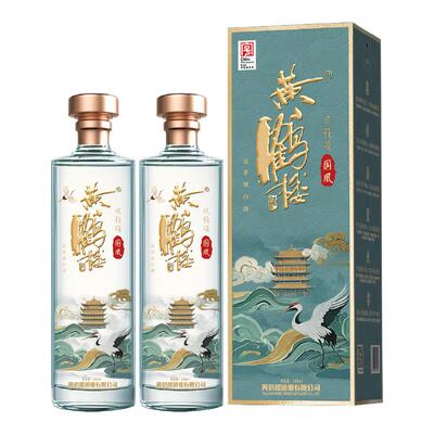 黄鹤楼酒·国风清香型53度双瓶装