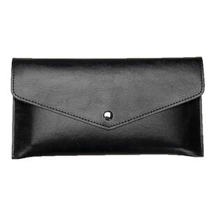 精致真皮质感钱包女士2025长款一片式钱夹存放袋收纳现金零钱包