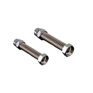 304不锈钢空调波纹管风机盘管中央空调金属连接管进水软管6分DN20