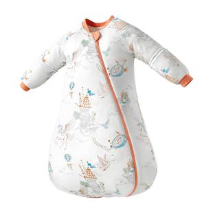 贝肽斯[肽暖]婴儿睡袋春秋冬款新生宝宝恒温一体式防踢被四季通用