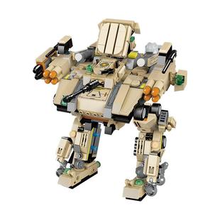 启蒙积木奇妙陆战雄威拼装合体模型益智男孩玩具生日礼物