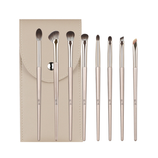 花漾琉金8支眼影刷套装眼部刷晕染刷鼻影刷锋刀刷镰刀刷眼线刷子
