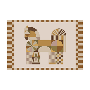 CCF 孟菲斯守卫 进门扣加厚脚垫耐脏入户门地垫家用2026新款马年