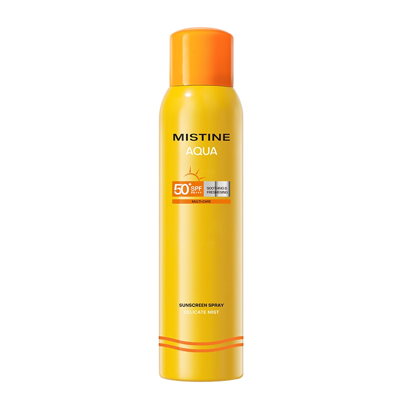 Mistine防晒喷雾小黄喷面部全身通用女泰版蜜丝婷防晒霜身体隔离