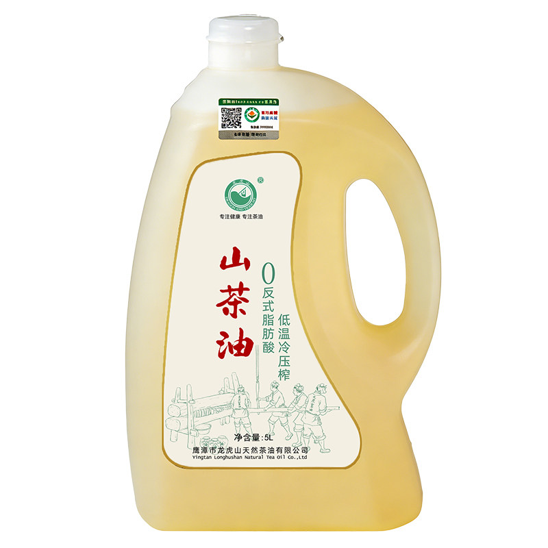 江西名牌龙虎山头道0反山茶油5L